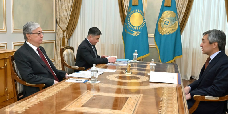Президент Райымбек Баталовты қабылдады