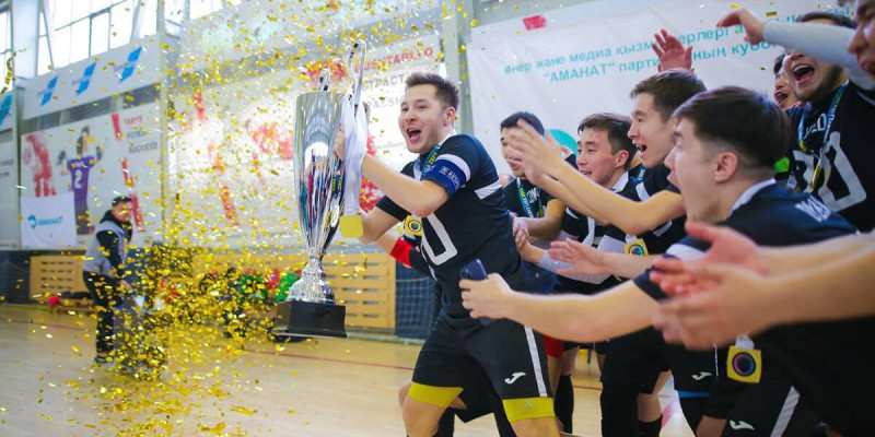 «AMANAT CUP»: Алматыда футболдан өнерлі жастар арасында турнир өтті
