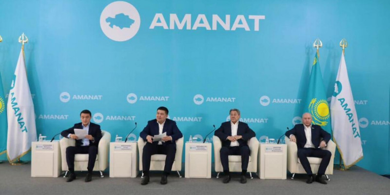 Бейсенбаев: «AMANAT» сайлауалды уәделердің орындалуын қамтамасыз етуі қажет