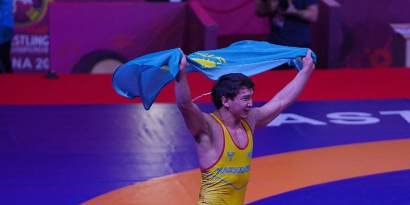 Санжар Досжанов еркін күрестен Азия чемпионы атанды