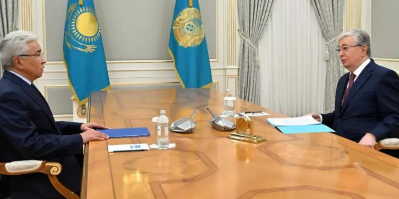 Тоқаев Тасмағамбетовті қабылдады