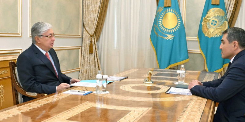 Мемлекет басшысы жаңадан құрылған министрліктің басшысын қабылдады