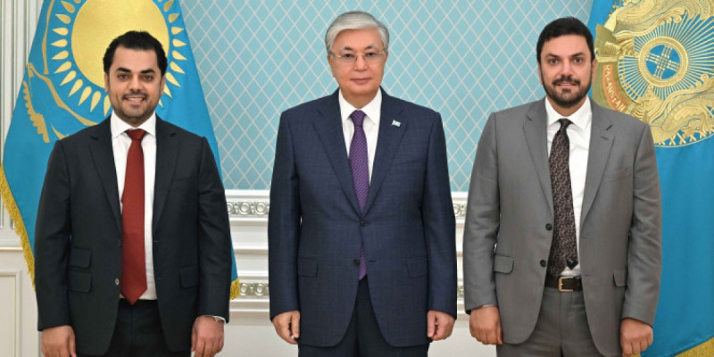 Президент Қатардың Power International Holding компаниясының басшыларын қабылдады