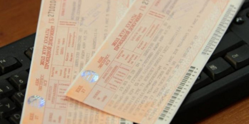 Елімізде пойыз билеттері жеңілдікпен сатылады