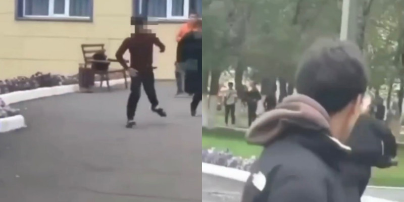 Қарағандыда колледж студенттері бір-бірін пышақтап тастаған