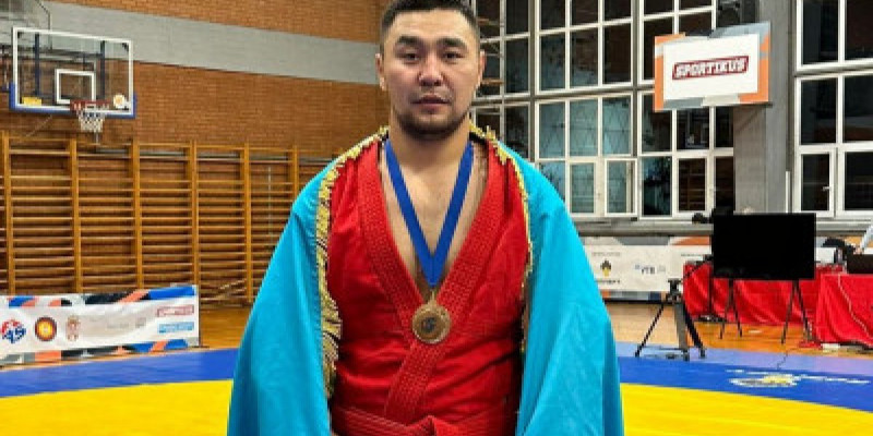 Қазақстандық спортшы самбодан әлем чемпионы атанды