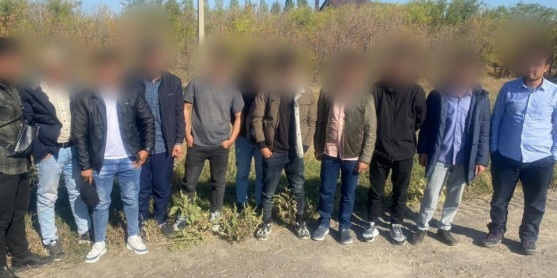 Орал қаласында 11 ауғанстандық ұсталды