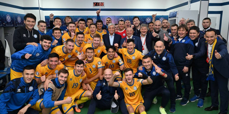 Президент Қазақстан құрамасын жеңісімен құттықтады