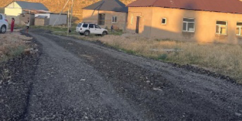 Шымкенттің шағын аударындағы жолдарға жөндеу жүргізілді