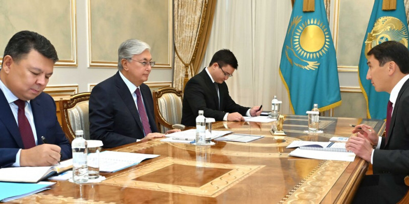 Мемлекет басшысы Мағзұм Мырзағалиевті қабылдады