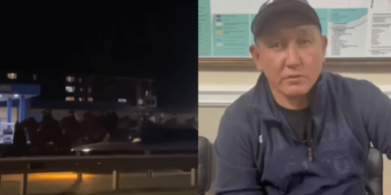 Алматыда жол үстінде көкпар тартқандар ұсталды