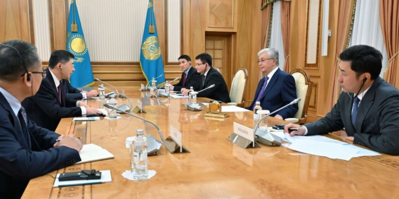Қасым-Жомарт Тоқаев SINOPEC корпорациясының президентін қабылдады