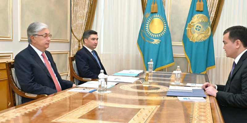 Президент Жеңіс Қасымбекті қабылдады