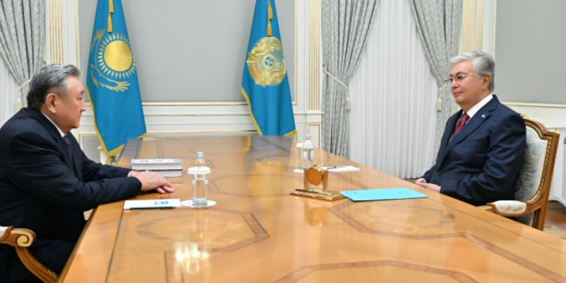 Президент мемлекет қайраткері Елеусін Сағындықовты қабылдады