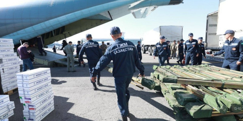 Ауғанстанға гуманитарлық жүк жөнелту жұмыстары аяқталды