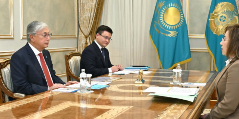 Президент Қаржы нарығын реттеу және дамыту агенттігінің төрағасын қабылдады