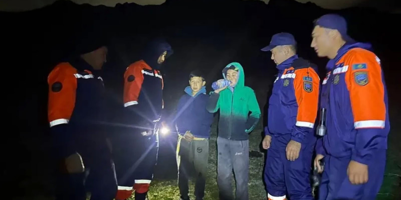Мал іздеуге шығып, жоғалып кеткен: Түркістан облысында 2 бала құтқарылды