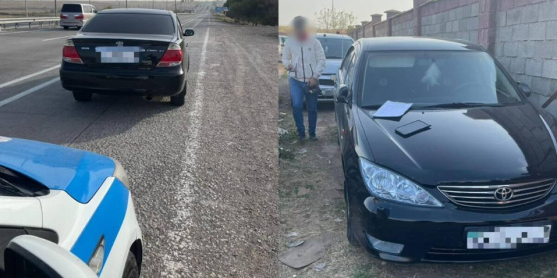 Түркістанда 6 млн теңге көлеміндегі айыппұл төлемеген жүргізуші анықталды