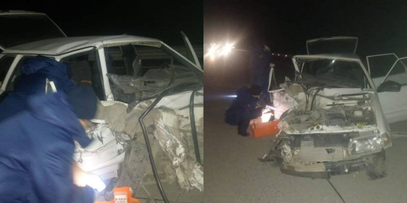 Павлодар облысында жол апатынан 2 адам қаза тапты