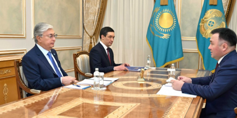 Президент Жоғарғы Сот төрағасын қабылдады