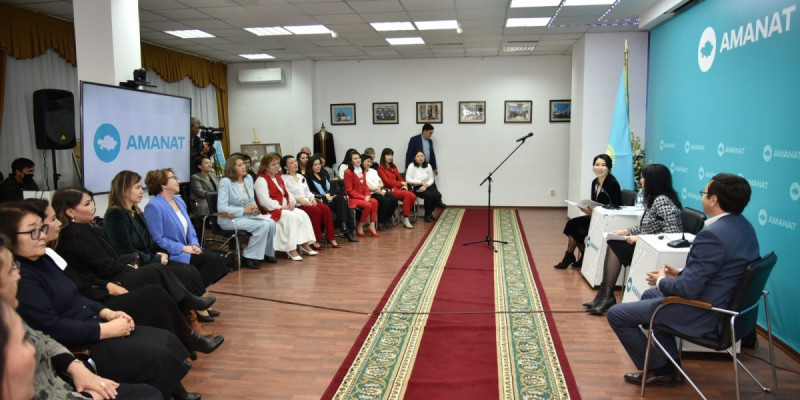 Ақмола облысында әйелдер қанаты құрылды