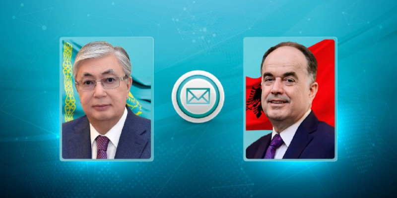 Мемлекет басшысы Албания Республикасының президентіне құттықтау жеделхатын жолдады