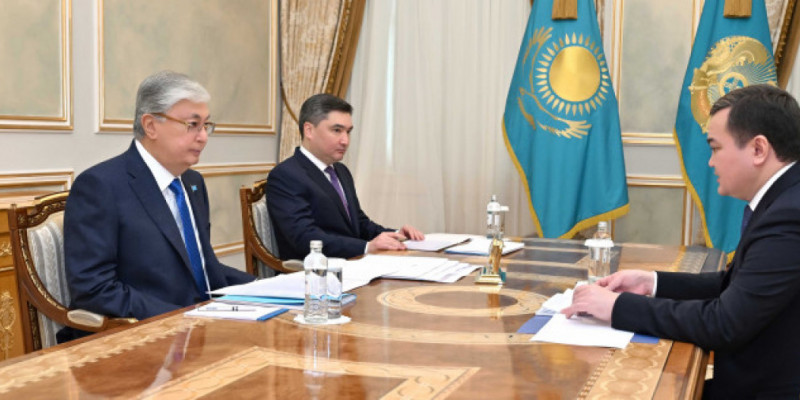 Мемлекет басшысы Астана қаласының әкімін қабылдады