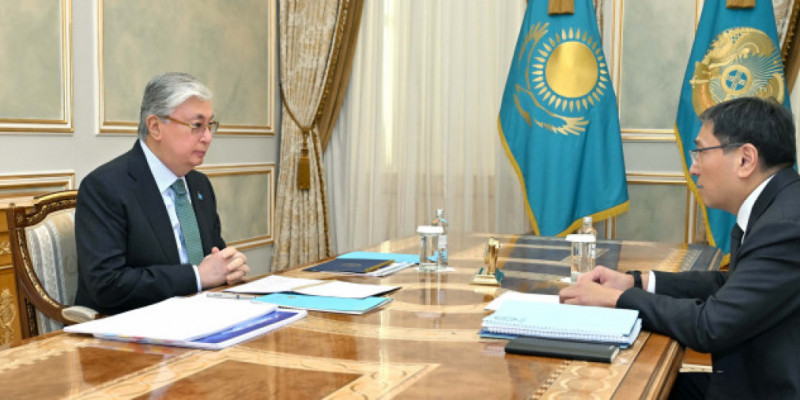 Президент Алматы қаласының әкімін қабылдады