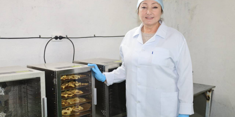Қақ жасап, өнімін шетелге танытқан ауыл тұрғыны