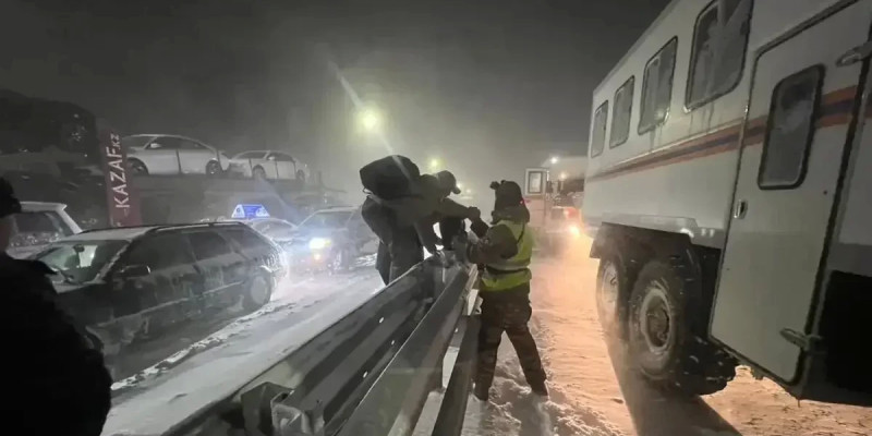 Қарағанды облысының жолдарында 800-ден астам адам құтқарылды