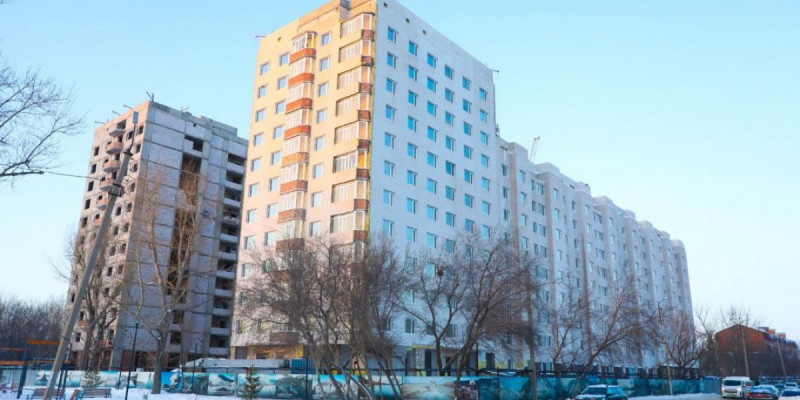 Астанада ұзаққа созылған 10 үйдің құрылысы биыл аяқталады