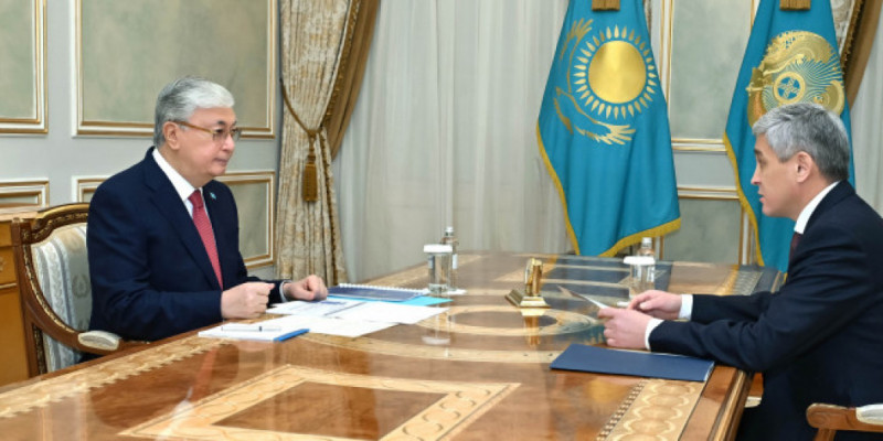Мемлекет басшысы Қарағанды облысының әкімін қабылдады