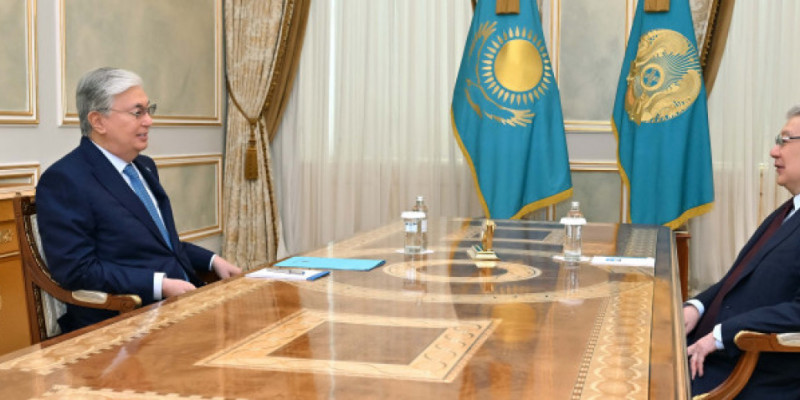 Президент белгілі мемлекет қайраткері Икрам Адырбековті қабылдады