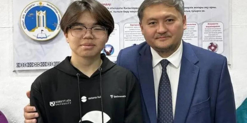 Қызылордалық оқушы жасанды интеллектіні қазақша сөйлетті