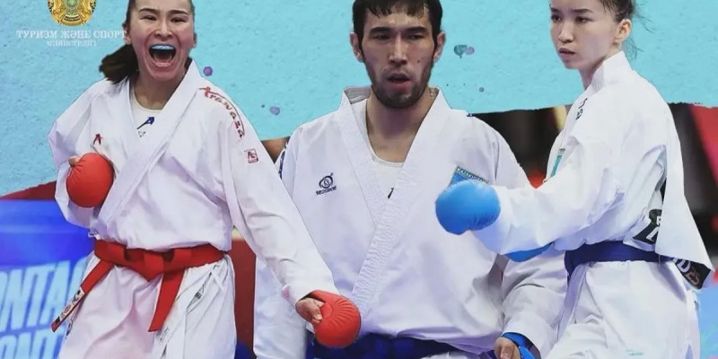 Қазақстандық каратэшілер Парижде үш медаль еншіледі