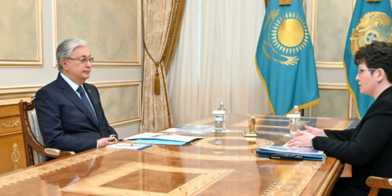 Президент Жоғары аудиторлық палата төрағасын қабылдады