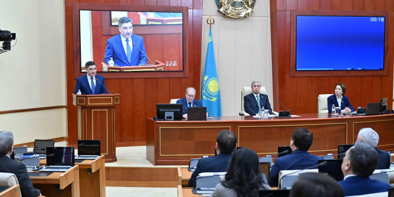 Президент Қасым-Жомарт Тоқаев Парламент Мәжілісінің пленарлық отырысына қатысты