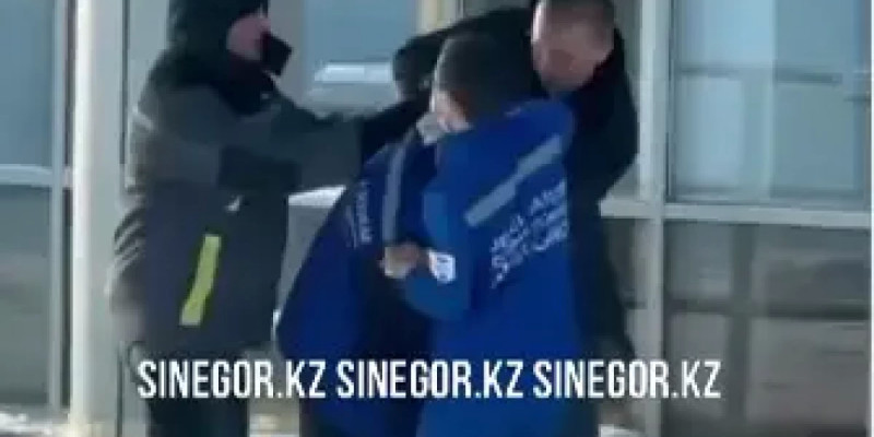 Щучьеде жедел жәрдем жүргізушісіне шабуыл жасаған ер адам ұсталды