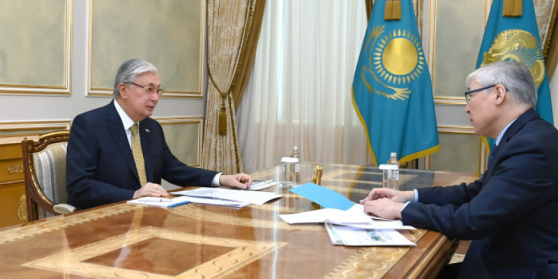 Ұлытау облысының әкімі Президентке есеп берді