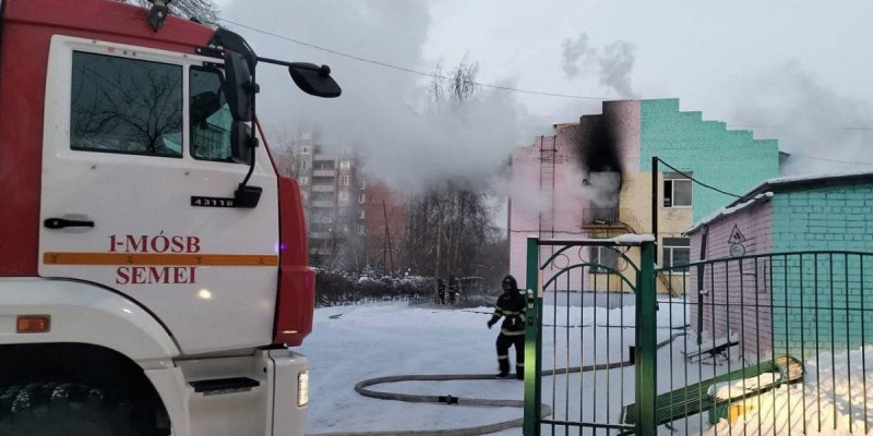 Cемейде балабақша өртенді