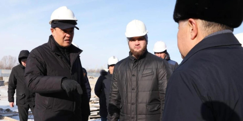 Ербол Қарашөкеев Жамбыл облысындағы құрылыс нысандарын тексерді
