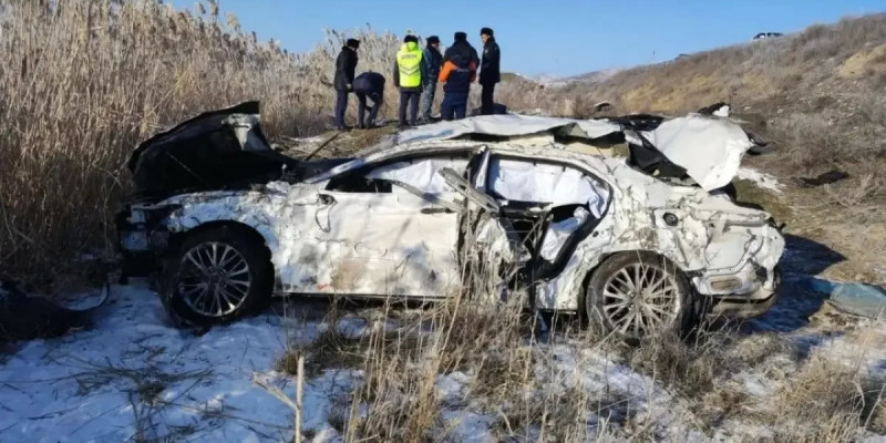 Жетісу облысында жол апатынан екі адам көз жұмды