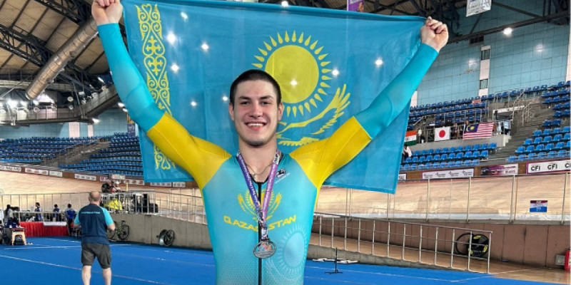 Қазақстандық велошабандоз Үндістанда қола жүлде жеңіп алды