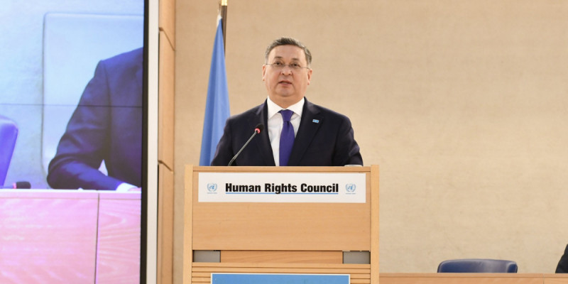 Қазақстан БҰҰ Адам құқықтары жөніндегі кеңесінің Жоғары деңгейдегі сегментіне қатысты