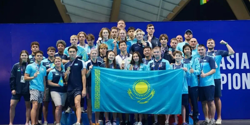 Су спортынан Азия чемпионаты: Қазақстан құрамасы тарихи нәтиже көрсетті