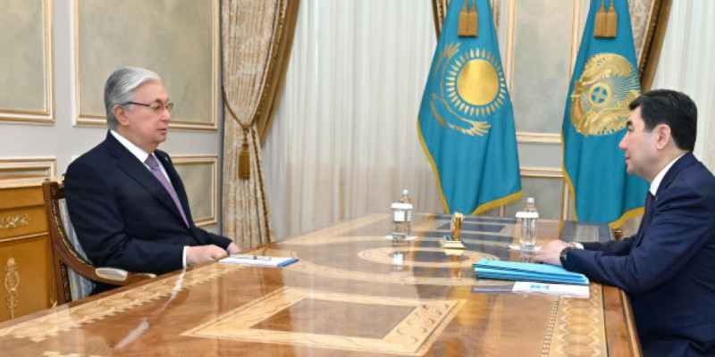 Президент Мәжіліс төрағасы Ерлан Қошановты қабылдады
