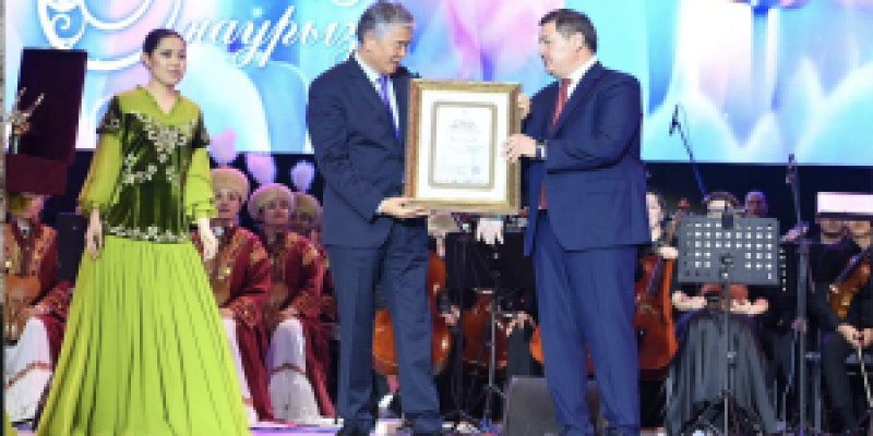 «ТҮРКСОЙ» ұйымының Бас хатшысы «Үздік мәдени өңір» сыйлығын Қызылорда облысына табыстады