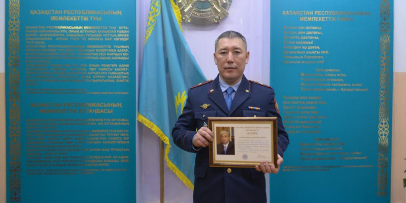 Президент Абай облысындағы полиция қызметкеріне алғыс білдірді