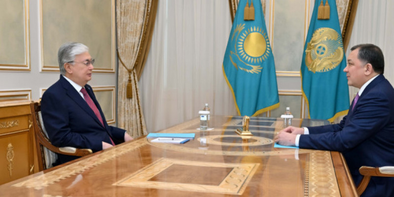 Президент Маңғыстау облысының әкімін қабылдады