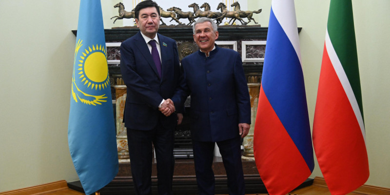 Қазақстан мен Татарстан парламент басшылары ынтымақтасты кеңейтуге келісті